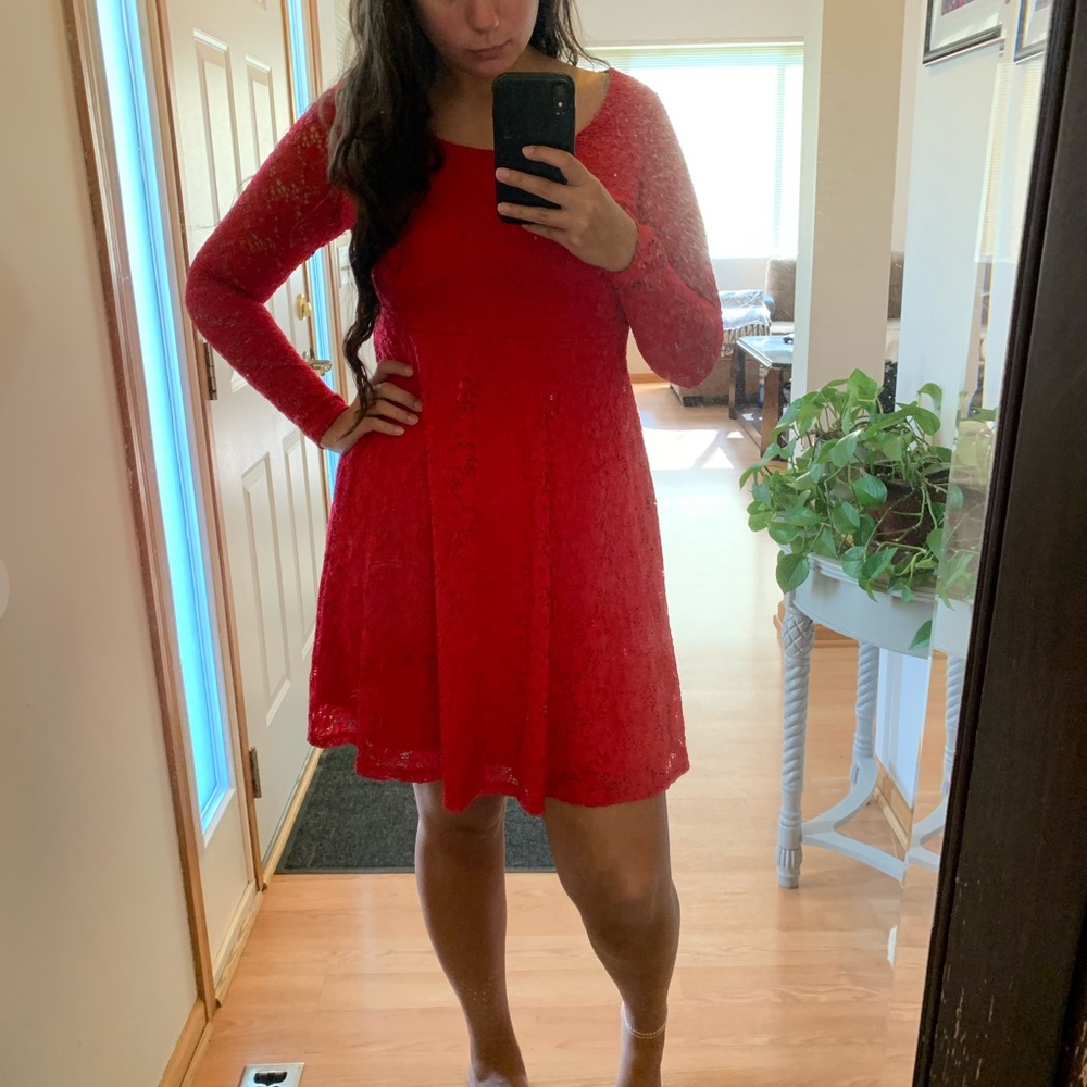RUE 21 red dress
